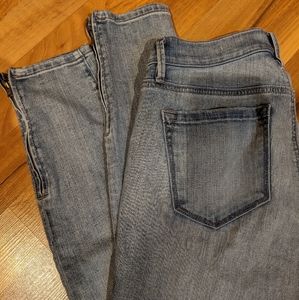 Loft modern skinny ankle jeans sz 28/6